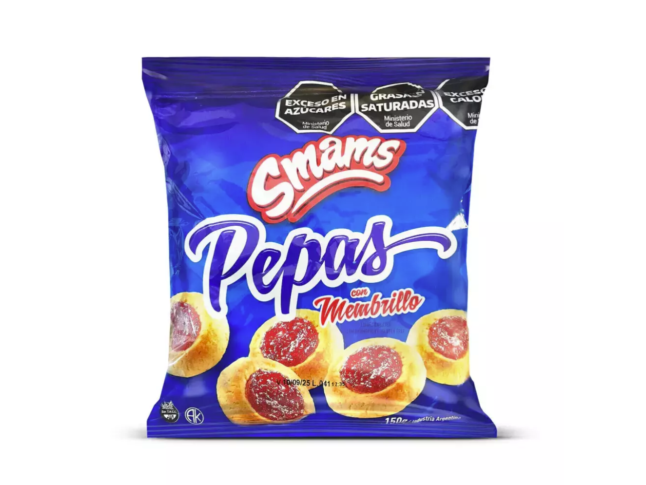 Smams Pepas Membrillo S/Tacc 150G