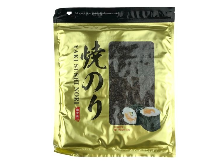 Algas para Sushi - Yaki Nori x 10 laminas