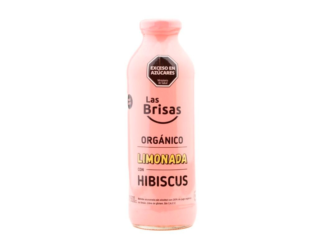 Limonada Orgánica Hibiscus Las Brisas x 500ml