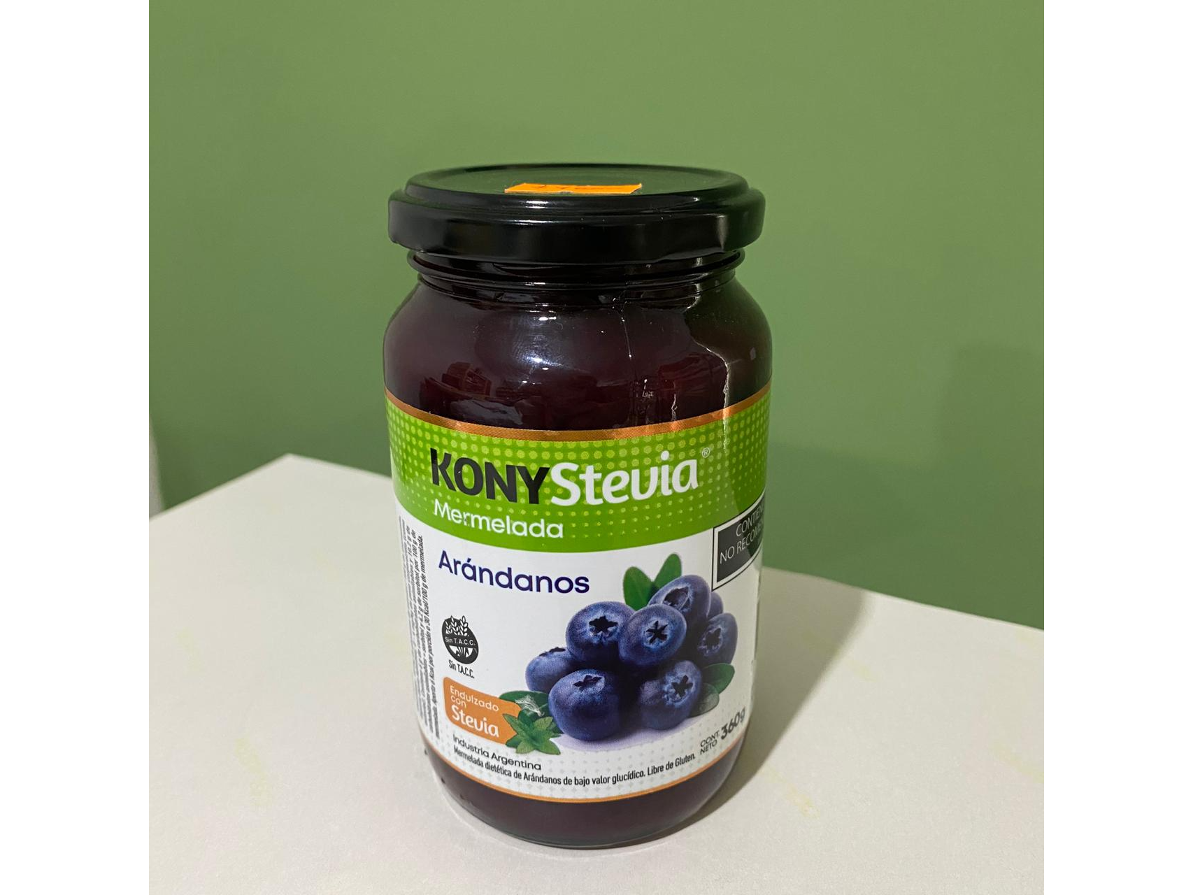 Mermelada de Arándano con Stevia “Kony” – 360 g