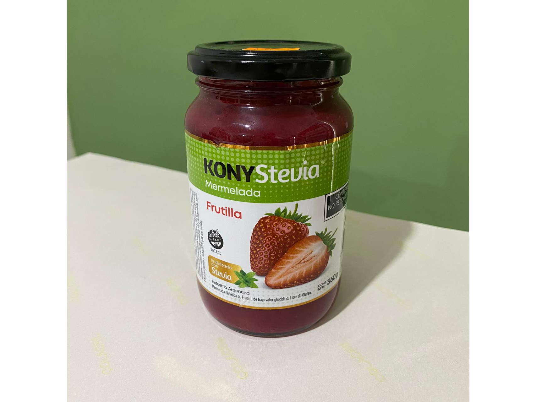 Mermelada de Frutilla con Stevia “Kony” – 360 g