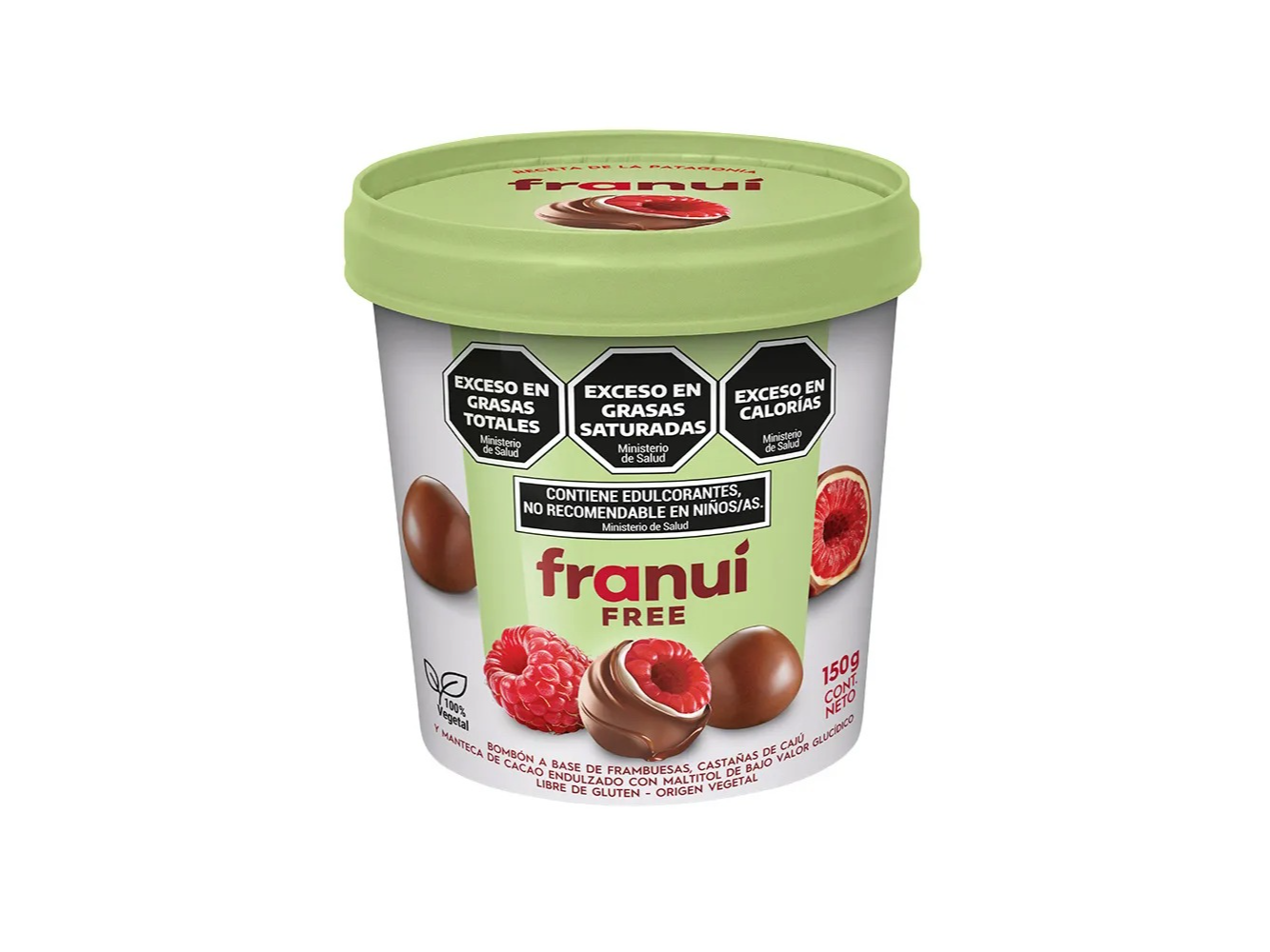 Frambuesas Congeladas "Franui Free" 150g