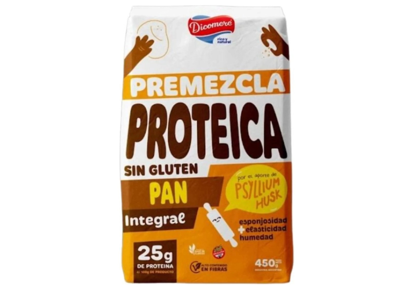 Premezcla Pan Integral x 450g – Dicomere