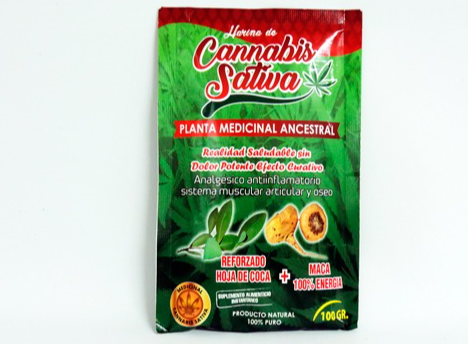 Harina de Cannabis Sativa 90g