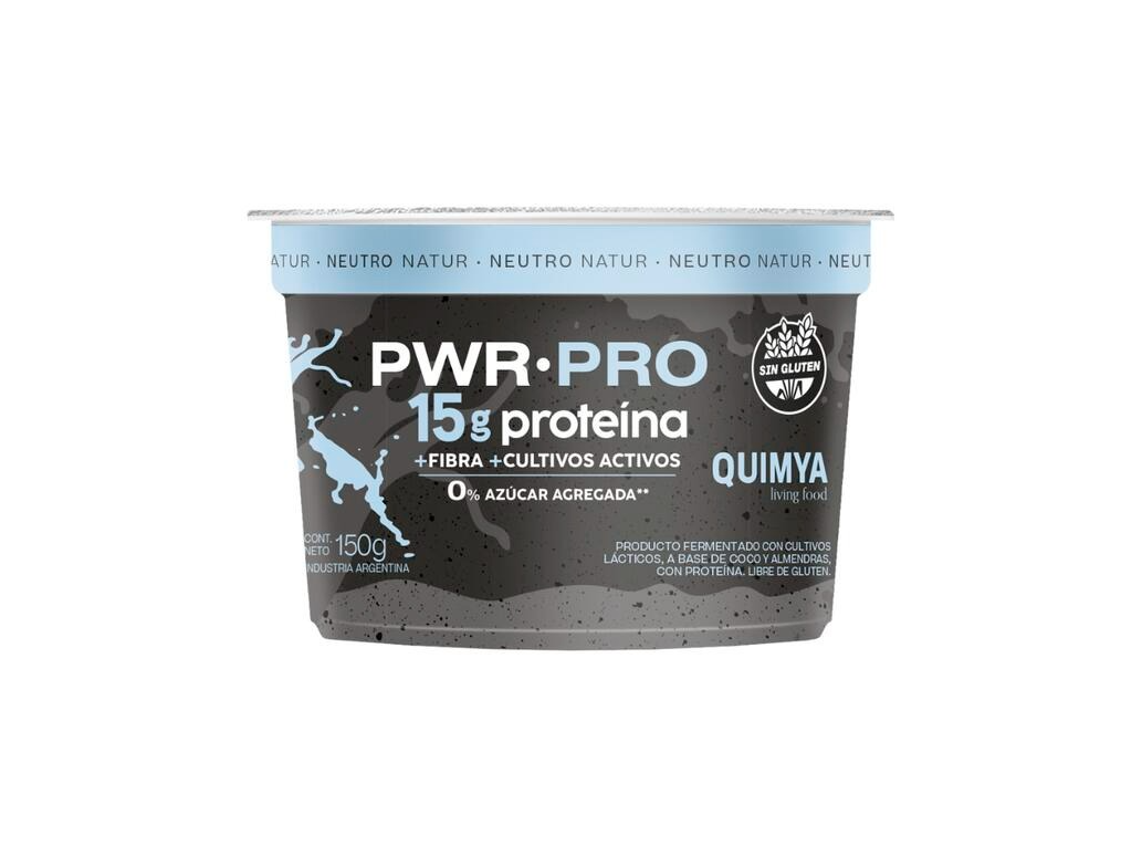 Yogurt Neutro Natural PWR.PRO Quimya x 150g