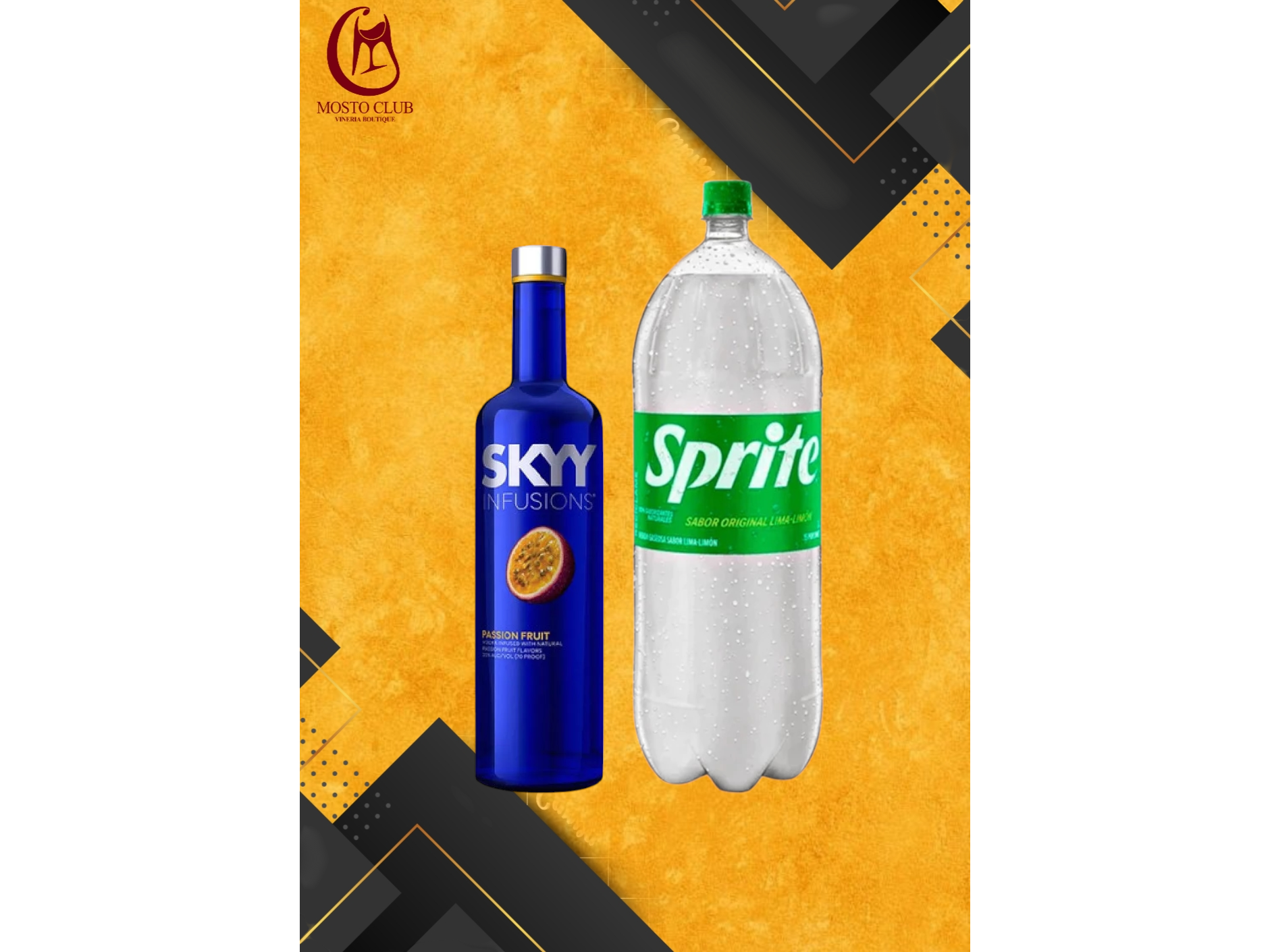Skyy Maracuyya + Sprite 3l