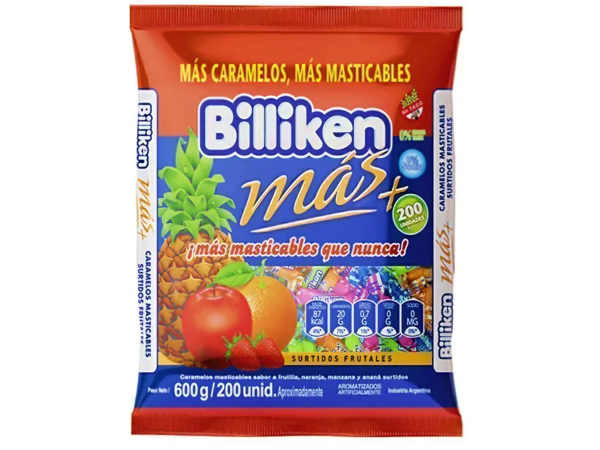 Billiken Más frutal