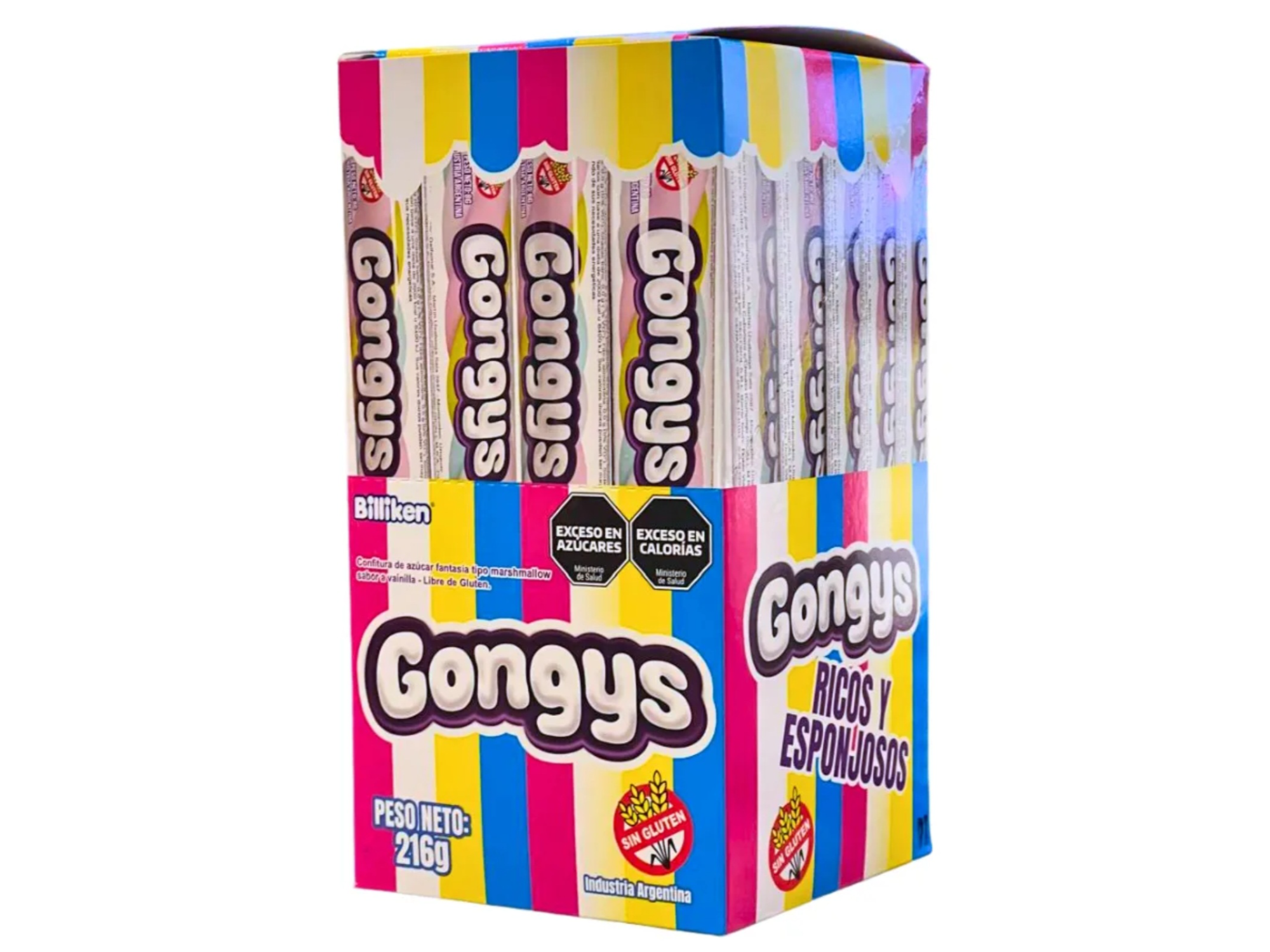 Malvaviscos Gongys stick