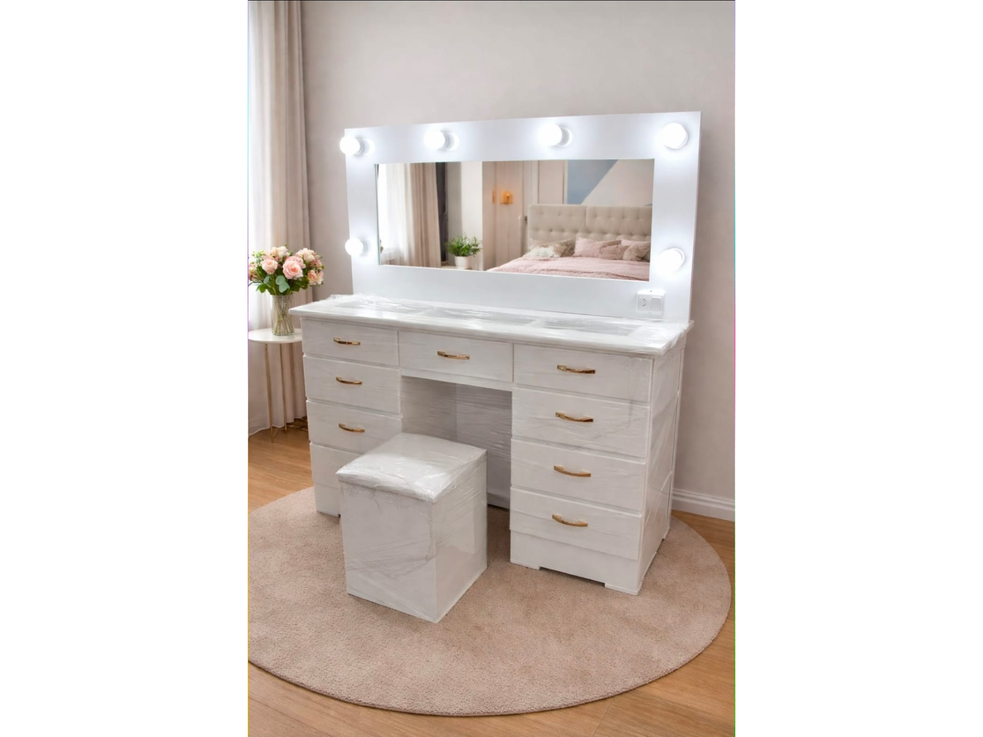 TOCADOR HOLLYWOOD "PREMIUN" 6 LUCES