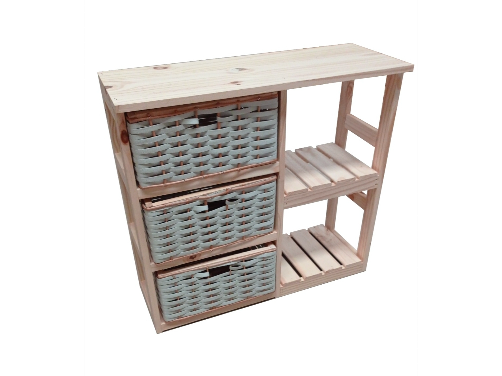 Canastero x3 + 2 estantes