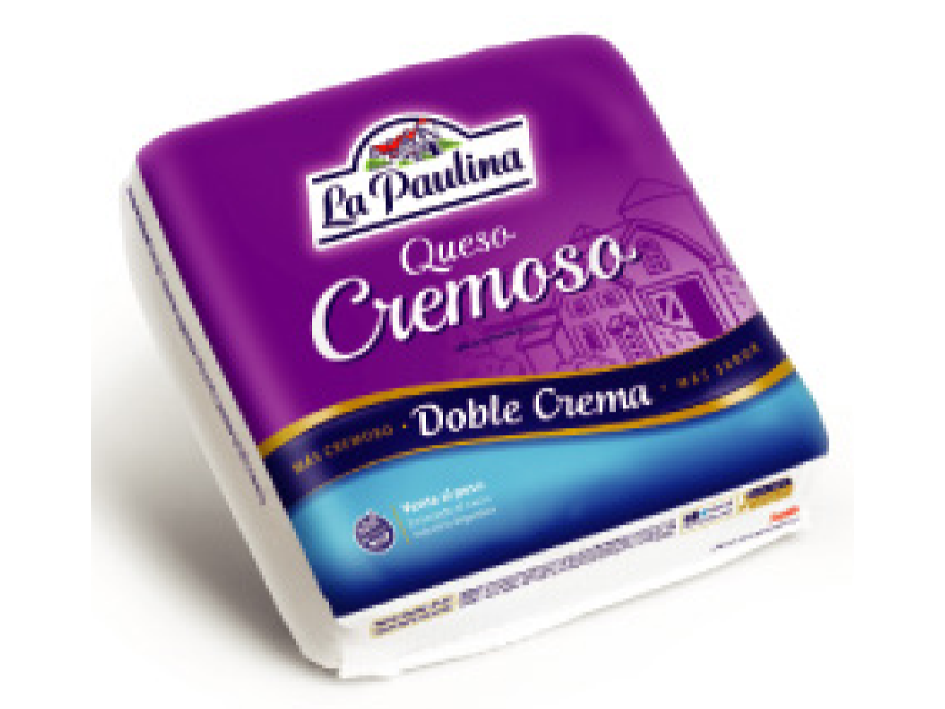 Queso cremoso doble crema LA PAULINA