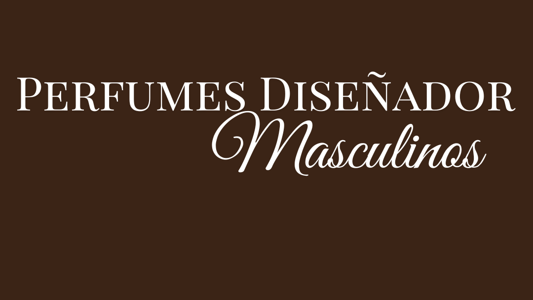 Perfumes Diseñador Masculino