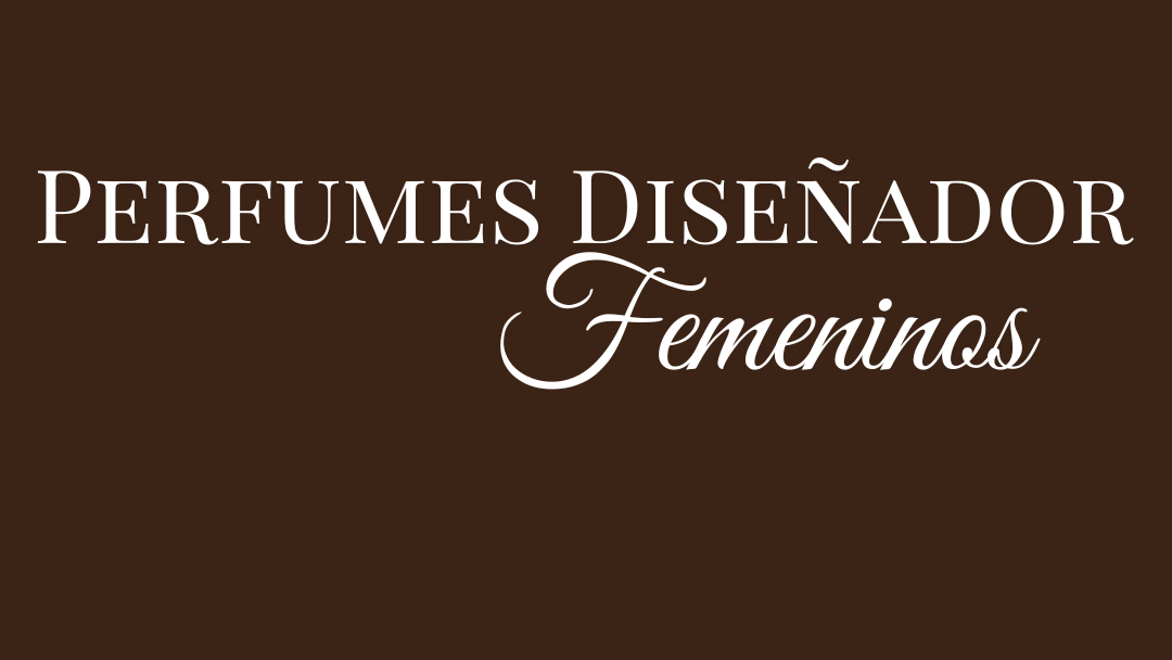 Perfumes De Diseñador Femenino