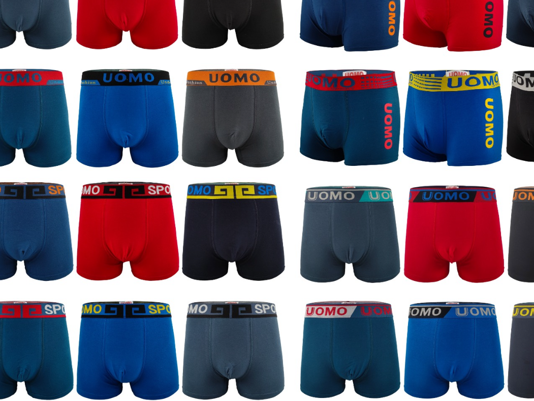 Boxer Adulto Liso Pack x12 (TALLE ESPECIAL)