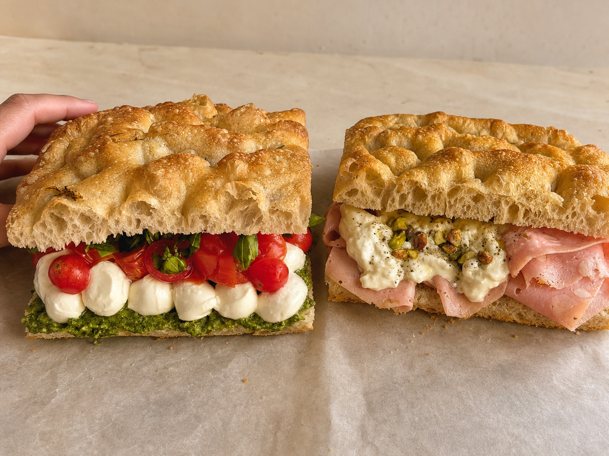 Capresse + Mortadella