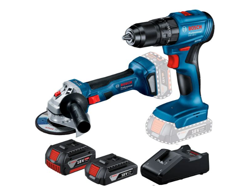 COMBO BOSCH - GSB 185-LI + GWS 180-LI AR