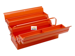 CAJA HERRAMIENTA BAHCO - 3149-OR 5 COMP. CHAPA C/FUELLE