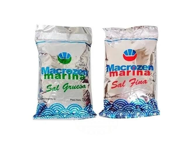 Sal marina fina / gruesa Macrozen x 500gr