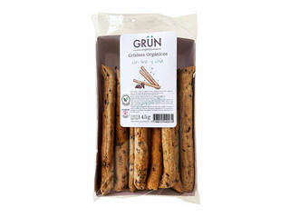 Grisines Organicos Integrales Grun 145gr
