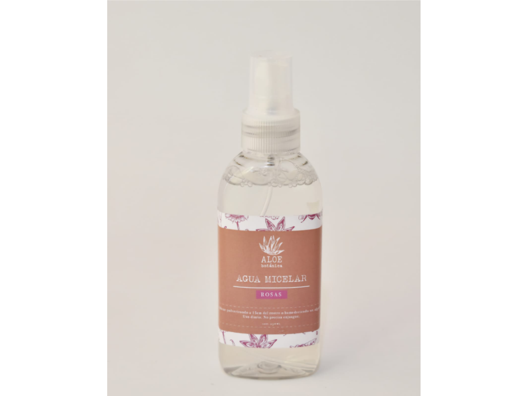 Agua micelar de rosas Aloe Botanica 125ml