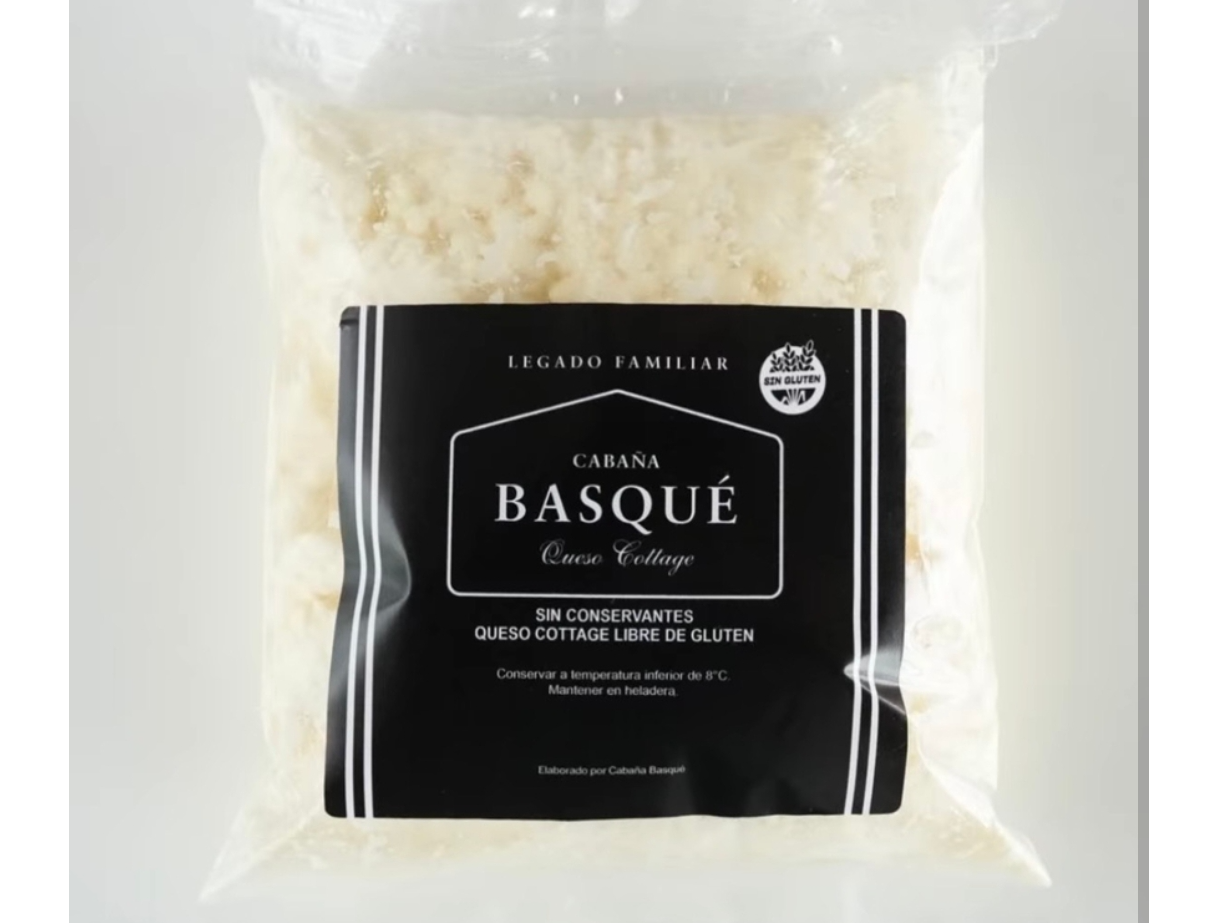 Queso Cotagge sin conservantes La Basque x 400gr