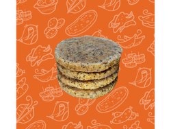 Medallón de Mijo y Chia Con zanahoria y semillas de chía (140grs. c/u) x 4u.