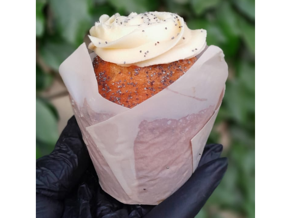 Muffin de Limon y Amapola Relleno (Grande)