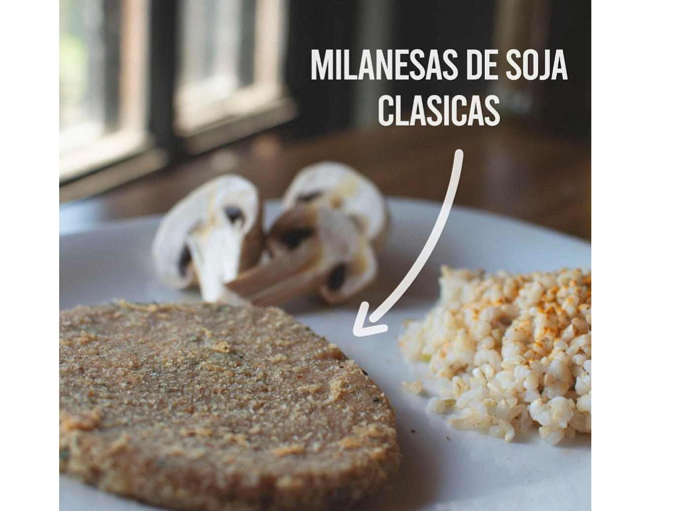 Milanesas de soja simples x 4u