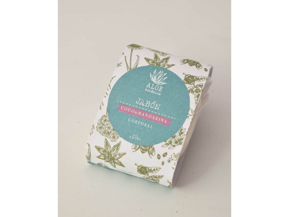 Jabon citrico limon/mandarina Aloe Botanica 45gr