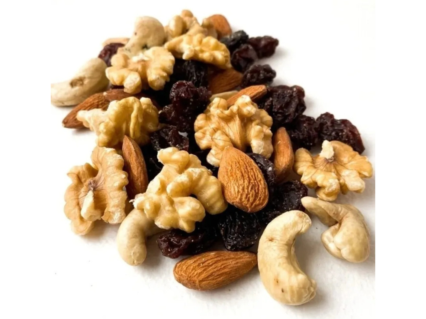 Mix frutos secos con pasas x 250gr