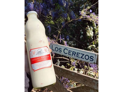 Yogurt frutilla envase retornable x 1lt - Los Cerezos