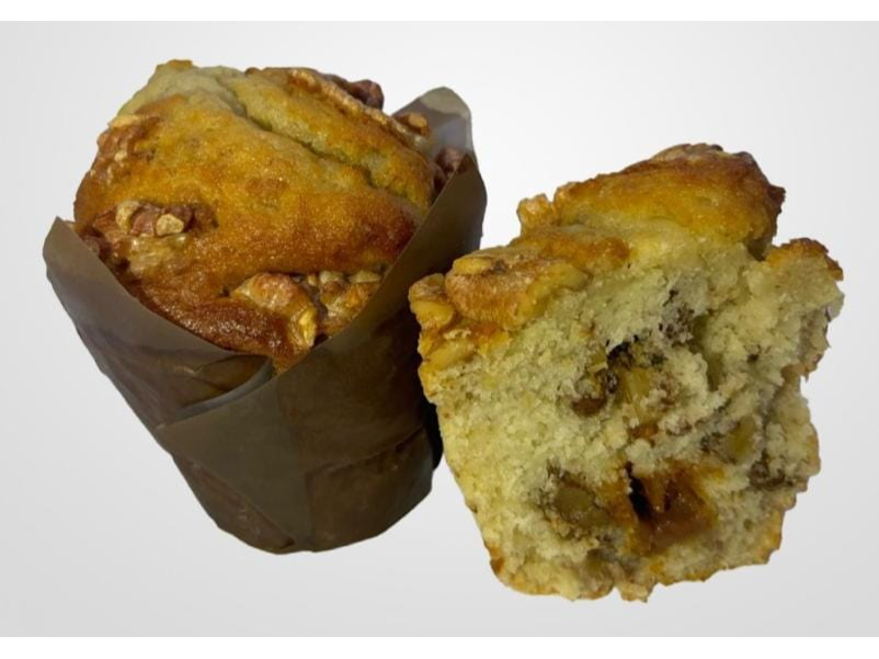 Muffin de Banana y Nuez con Dulce de Leche (Grande)