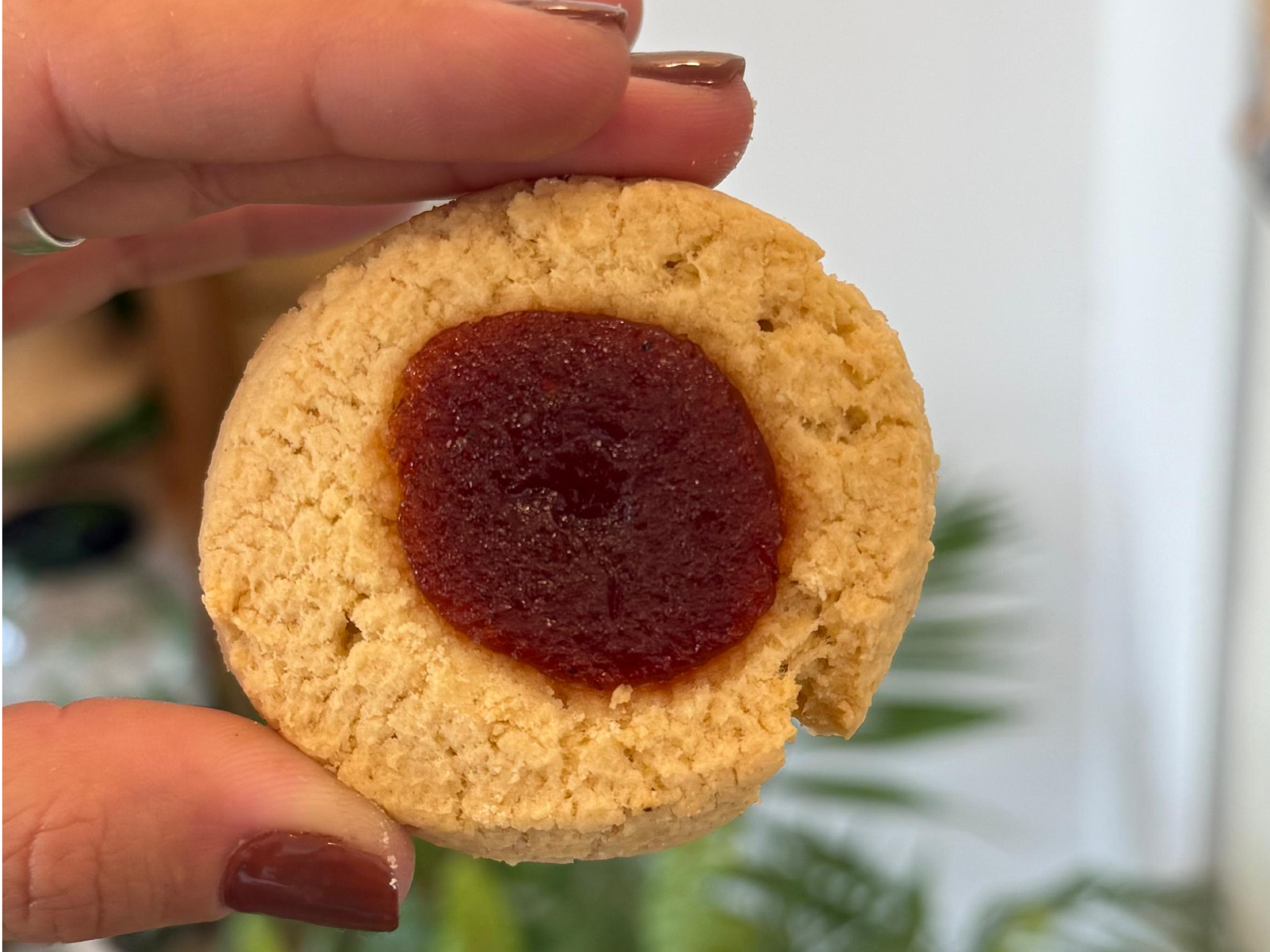 Pepas de Harina de Almendra con membrillo