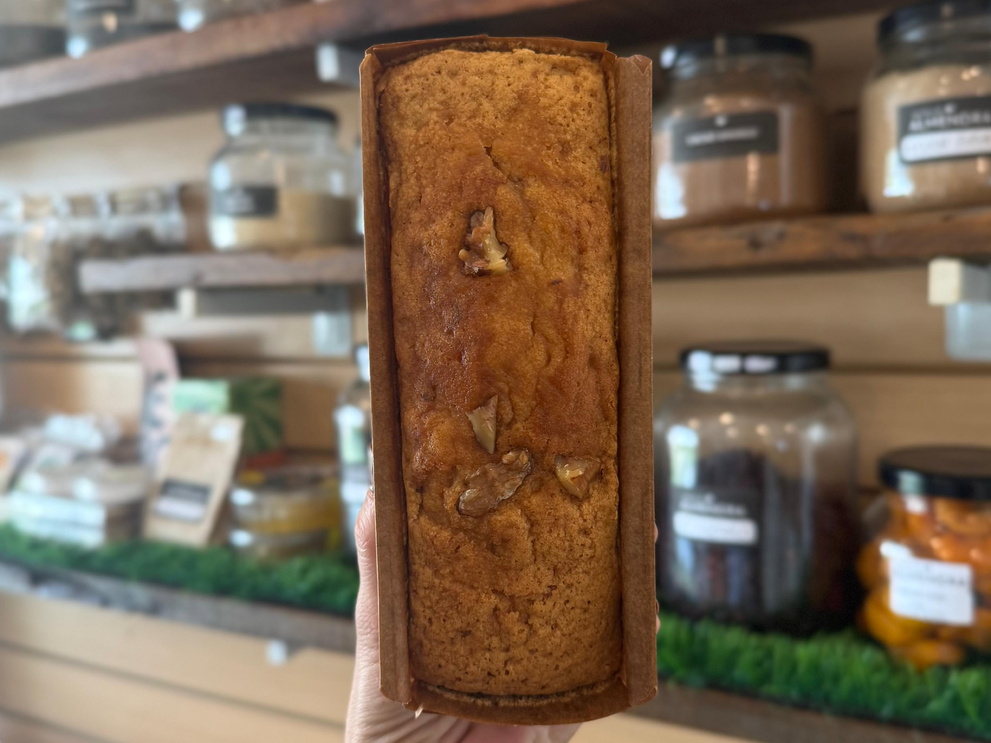 Budin de Dulce de Leche con chips SIN TACC