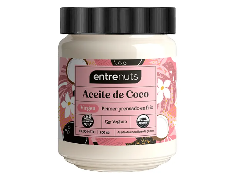 Aceite de Coco Virgen ENTRENUTS