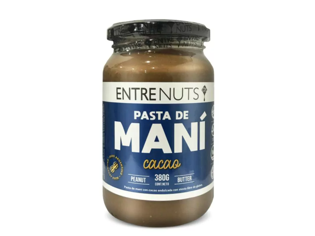 Pasta de Maní Cacao ENTRENUTS