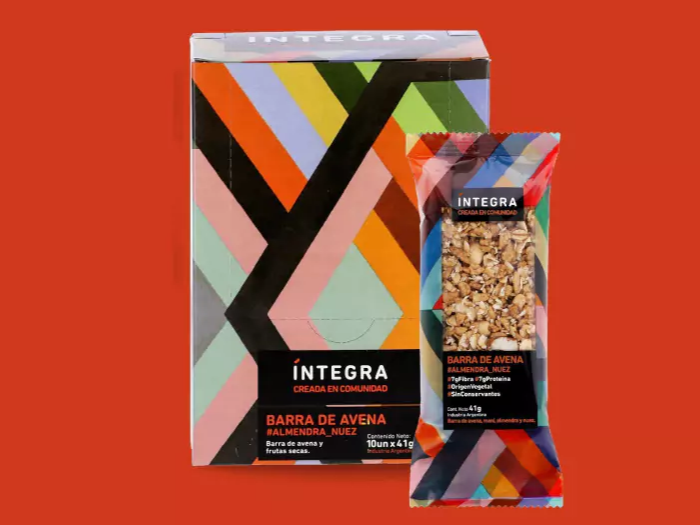 Barrita de Avena, Almendra y Nuez INTEGRA