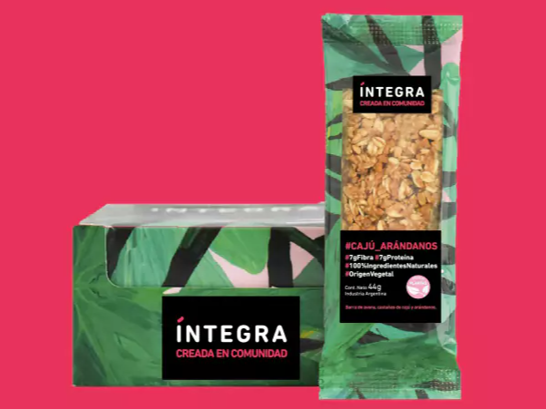 Barrita de Avena, Caju y Arandanos INTEGRA