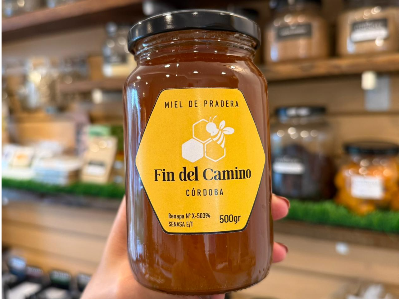 Miel Pura Orgánica de Pradera FIN DEL CAMINO