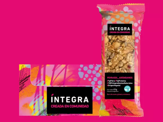 Barrita de Avena, Girasol y Arandanos INTEGRA