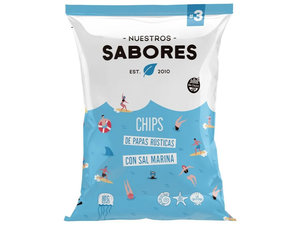 Chips Papas Rusticas Nuestros Sabores