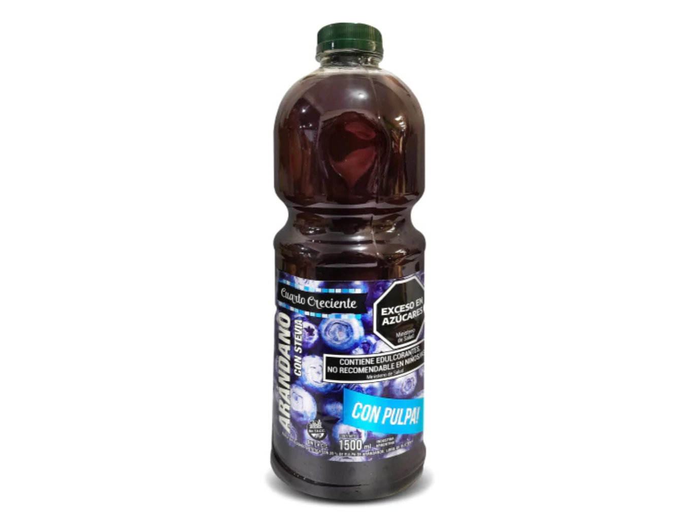 Jugo de Arándano con Pulpa