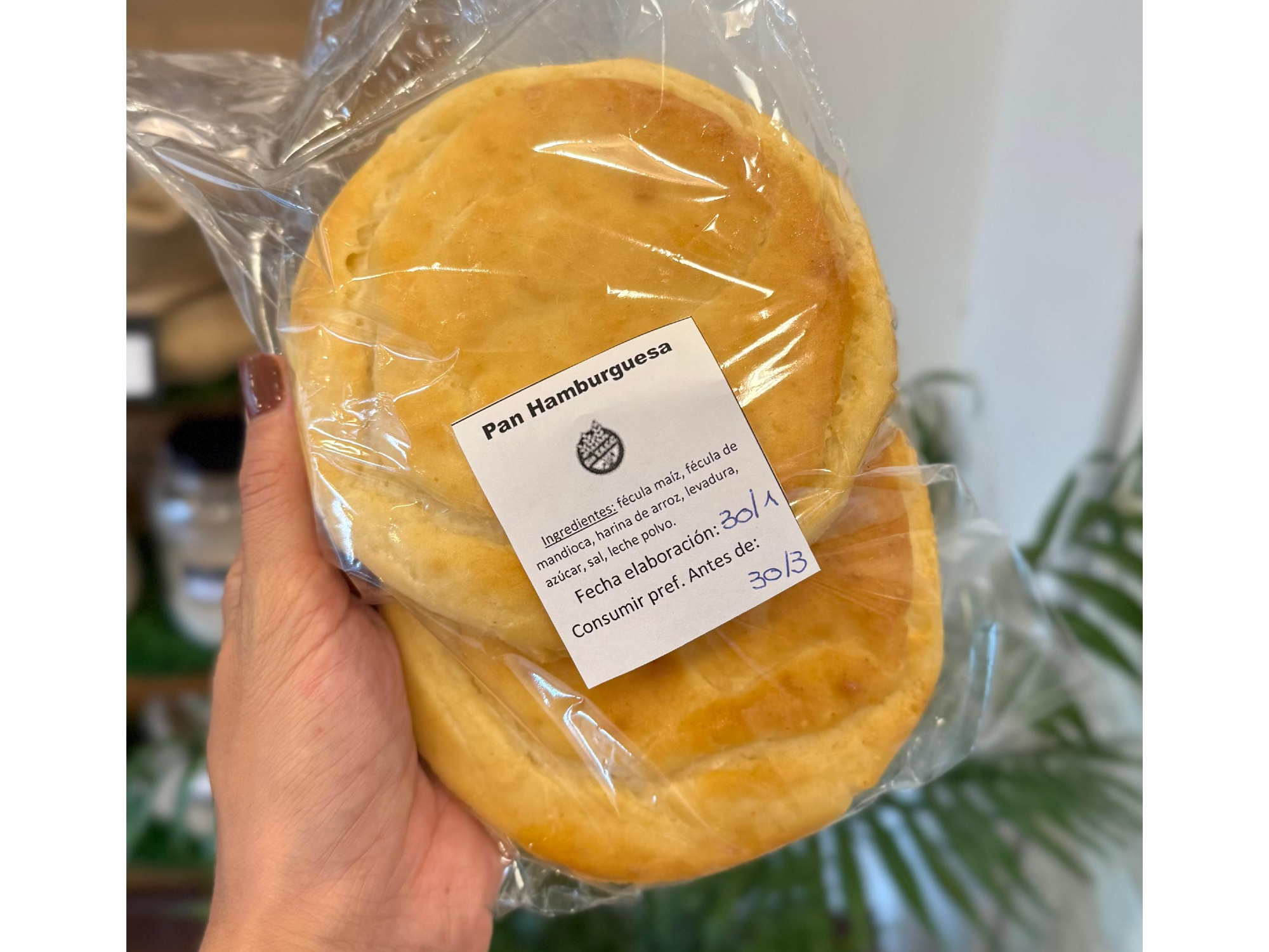 Pan de Hamburguesa SIN TACC