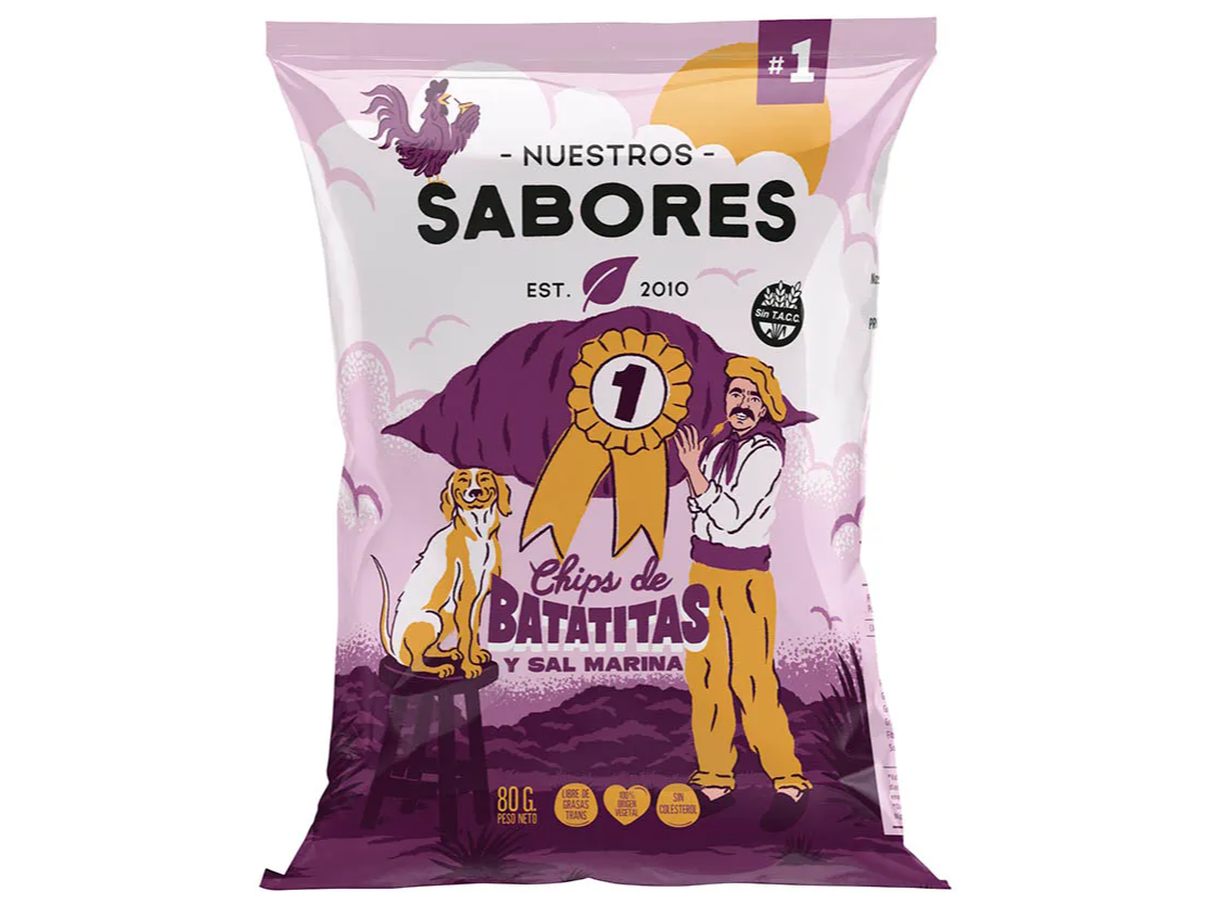 Chips Batatitas Nuestros Sabores