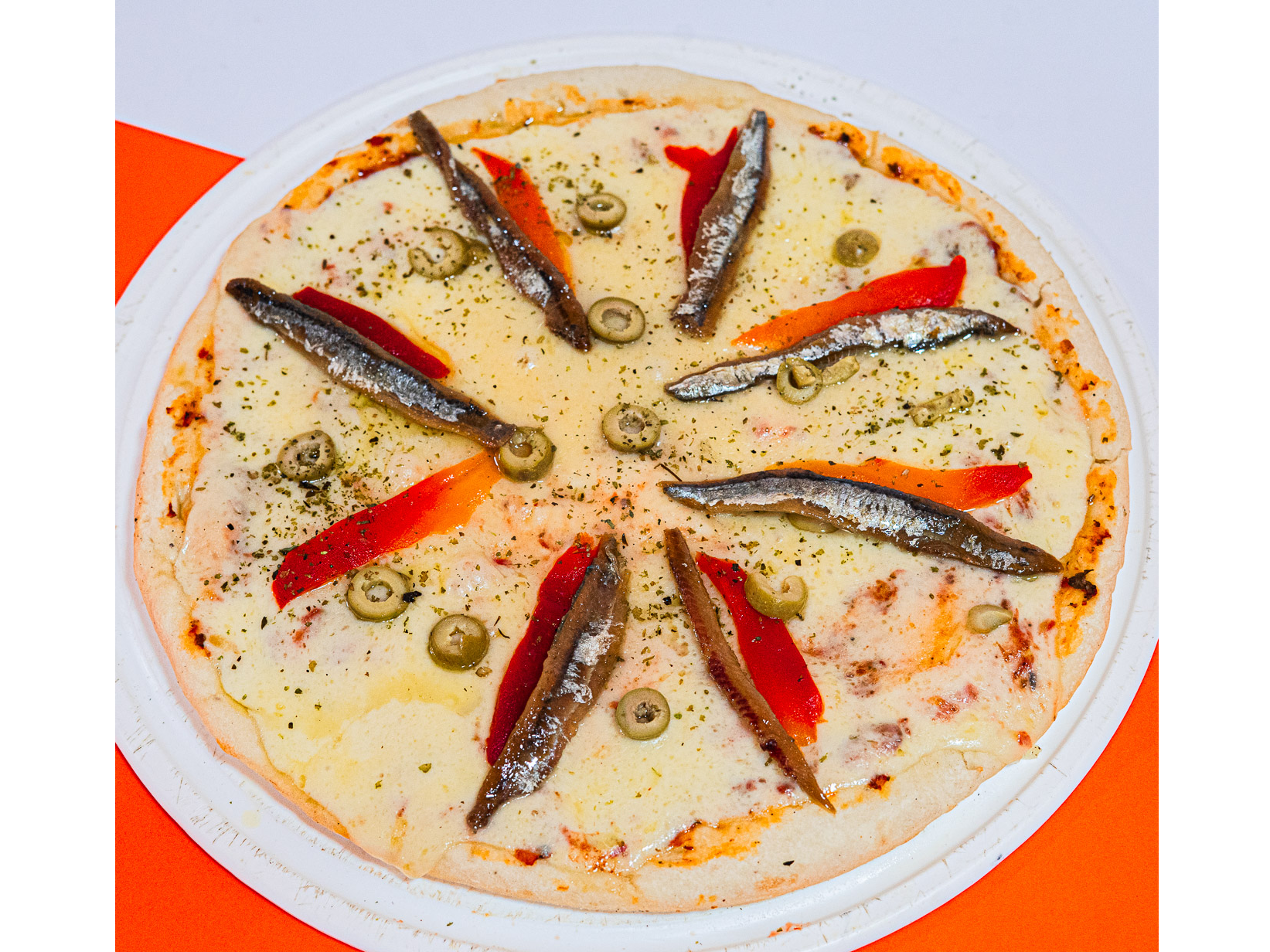 MUZZARELLA CON ANCHOAS