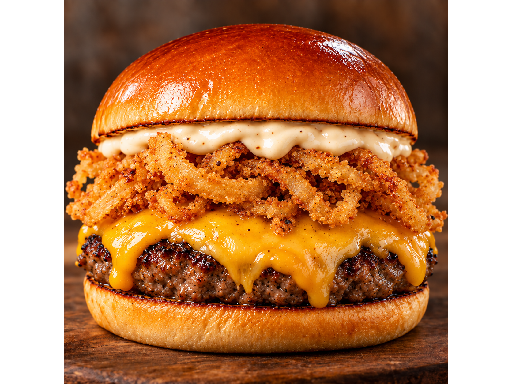 🧅 Crispy Burger