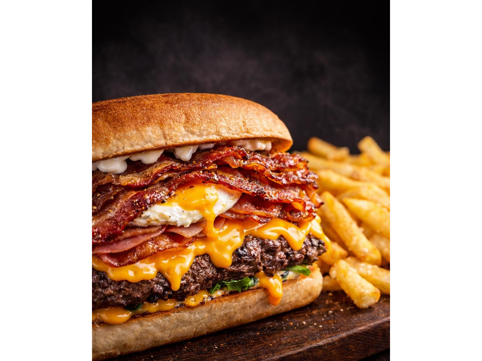 LOMO CHEDDAR Y BACON de Rotiseria Terraza