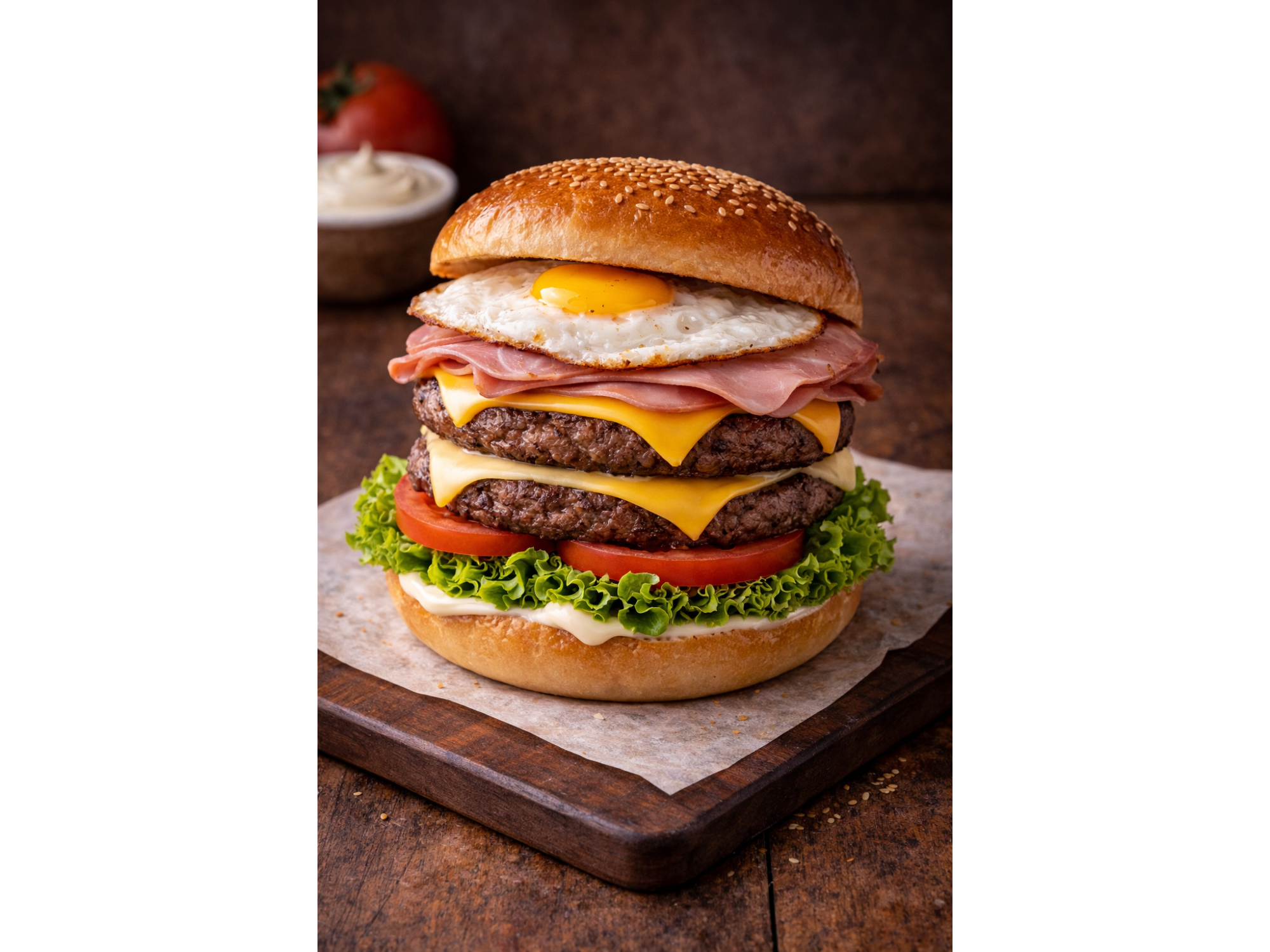 Burger completa doble