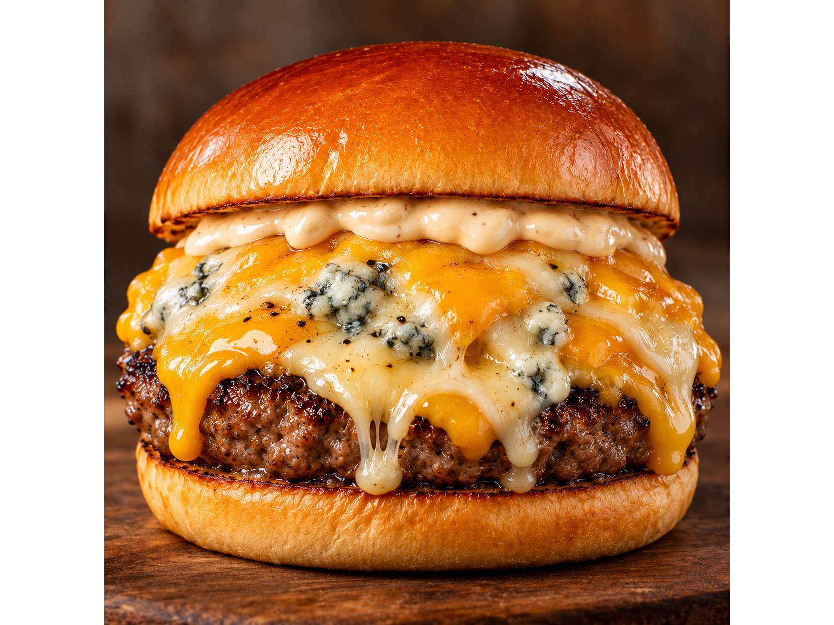 Burger Cuatro Quesos