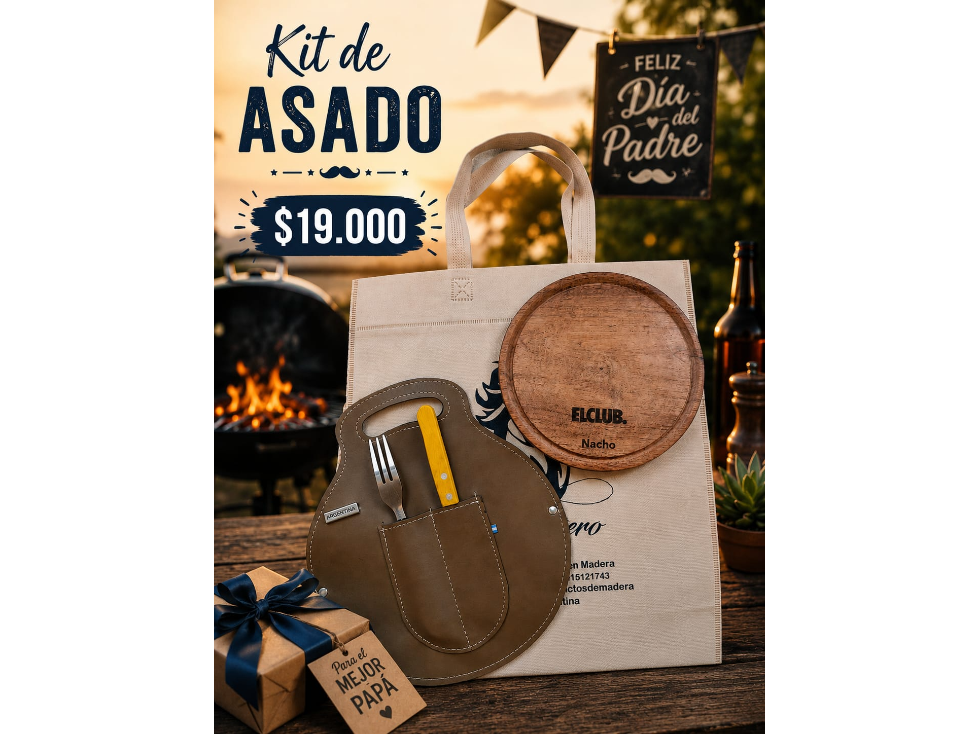 KI T DE ASADO ECONOMICO REDONDO